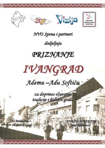 Priznanje Ivangrad-1